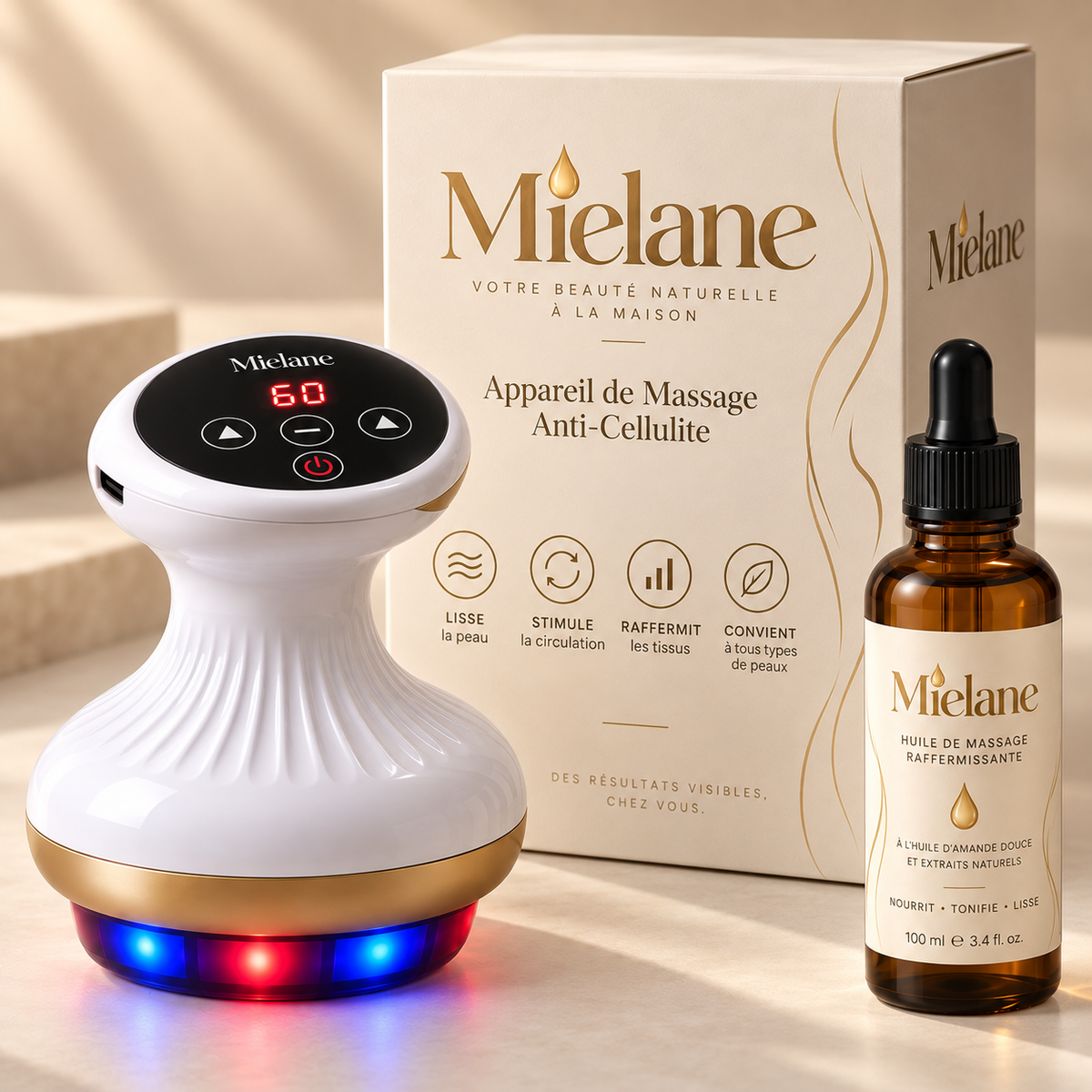 Mielane Sculpt — 14 jours pour des jambes plus lisses